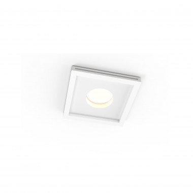Aro Downlight geïntegreerde Pleisterwerk/Pladur Vierkant voor  LED GU10 / GU5.3 Lamp Zaagmaat 125x125 mm UGR17