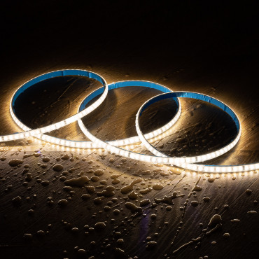 Product 20m 220V AC LED Strip 120LED/m 9mm Wide cut at Every 10cm IP67
