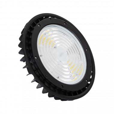 100W 160lm/W Industrial UFO HBT LED Highbay LIFUD Dimmable 0-10V + Emergency Kit 1-5 Hours