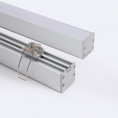 Product van Profiel Ophang / Opbouw van  Aluminium 2m voor LED Strip tot 24 mm