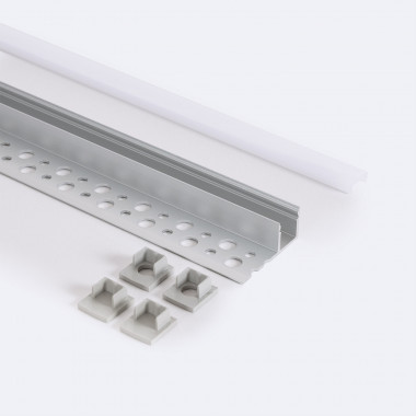 Produkt von Aluminiumprofil für Integrierung in Gips/Pladur für LED-Streifen bis 8 mm