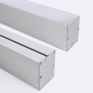 Product van Profiel van Aluminium Sixe Opbouw en hangend  voor LED Strip tot 22 mm