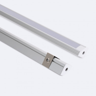 Product of 2m Aluminium Surface Profile Corner for LED Strips up to 11mm 
