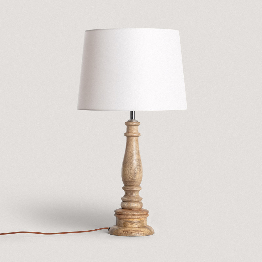 Product of Dinnka Wooden Table Lamp ILUZZIA 