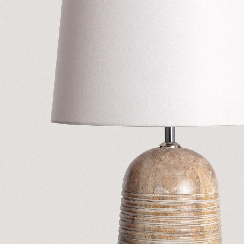 Product of Warsha Wooden Table Lamp ILUZZIA 