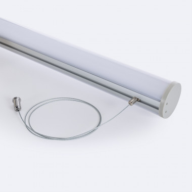 Produit de Profilé Aluminium Rond Suspension pour Ruban LED jusqu'à 22 mm