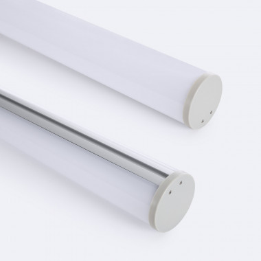 Product van Ophangprofiel Rond Aluminium voor LED Strip tot 22 mm