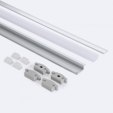 Product van Profiel Aluminium  Waterdicht IP65 2m voor LED Strips tot 8 mm