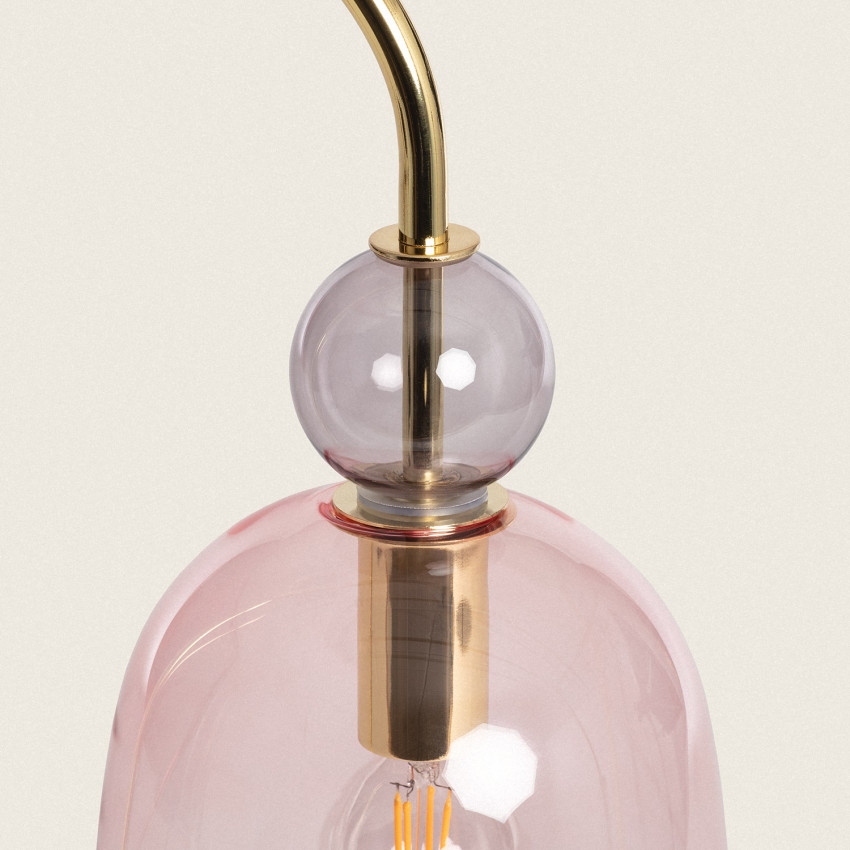 Product van Tafellamp van Metaal en Glas Baudelaire
