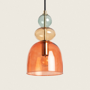 Baudelaire Metal & Glass Pendant Lamp