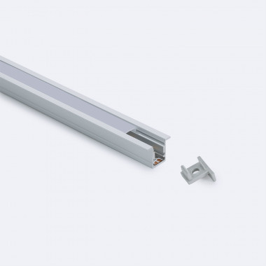 Profil Aluminiowy Wpuszczany 2m z Osłoną do Taśm LED do 6 mm