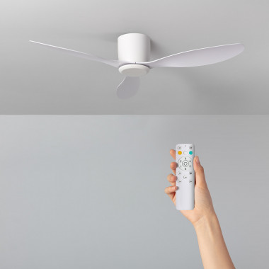 Ventilateur de Plafond Weimar Blanc 132cm Moteur DC