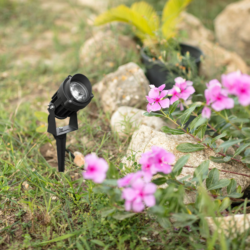 Product van Spotlight Vetusta LED met Spike RGB IP65 10W
