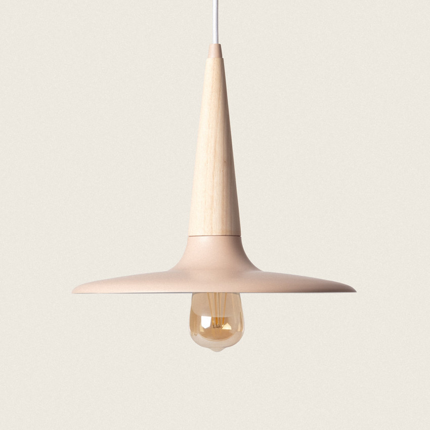 Product of Bekasi Metal & Wood Pendant Lamp
