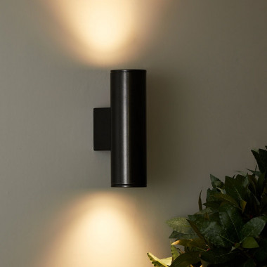 Edit Pimlico LED Outdoor Up & Down Wall Light - Anthracite/Stainless Steel