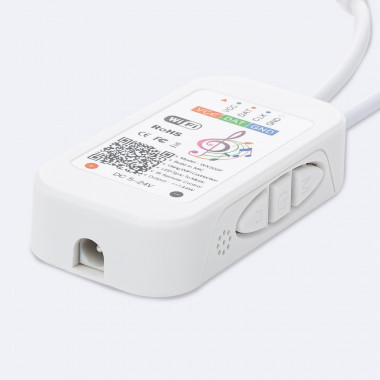 Produkt von Controller Dimmer Tuya WiFi LED-Streifen RGB Digital SPI 5V DC mit IR Fernbedienung