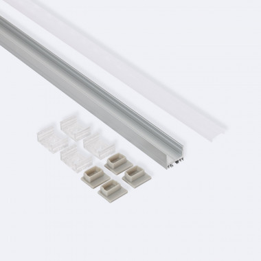 Prodotto da Profilo Alluminio Superficie e Sospensione 2m per Striscie LED fino a 13 mm