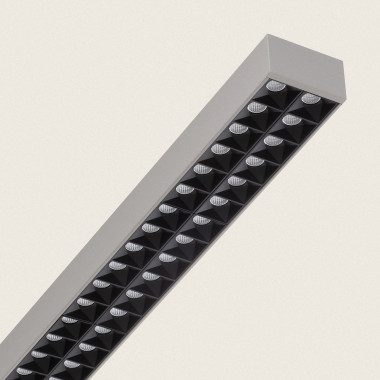 LED-Stehleuchte 60W Aluminium Dimmbar doppelte Beleuchtung mit Bewegungsmelder SupremLight4