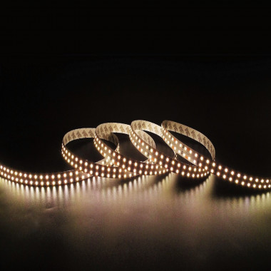 5m 12V DC 204 LED/m Double LED Strip 14mm Wide Cut at Every 3cm IP20
