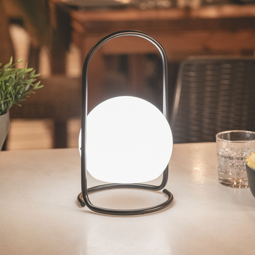 Product of 2.5W Mkono Portable Outdoor LED Table Lamp with USB Rechargeable Battery