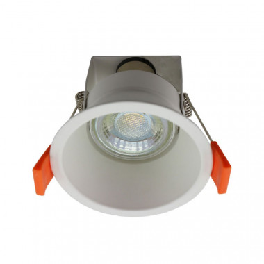 Downlight Circolare Lampadina LED GU10 Taglio Ø 80 mm