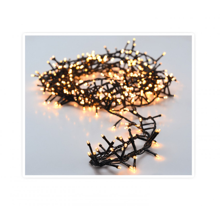 Product of 8m "Bunch" Black Warm White Outdoor LED Garland