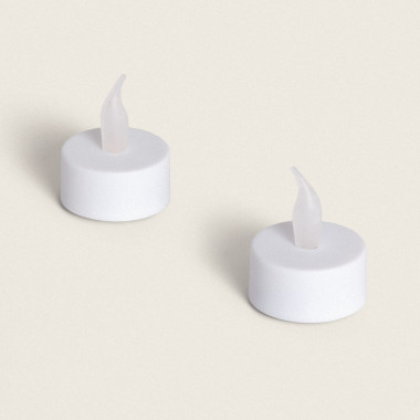 Pack of 2 Hobbey Mini LED Candles Battery Operated