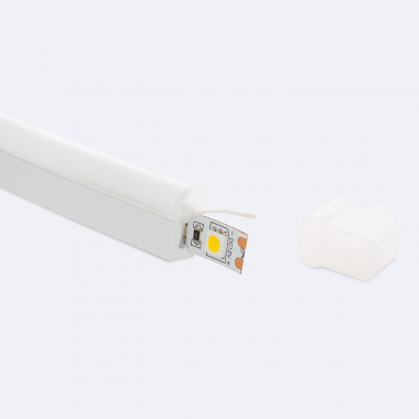 Tubo in Silicone LED Flex da Incasso per Strisce LED fino a 8 mm EL0817