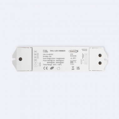 Driver Dimmable DALI 1 Canal pour Ruban LED Monochrome 12-48V Compatible avec Bouton-Poussoir