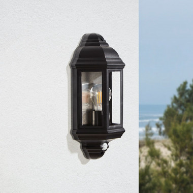 Aplique da Parete Esterno Newquay con Sensore Crepuscolare