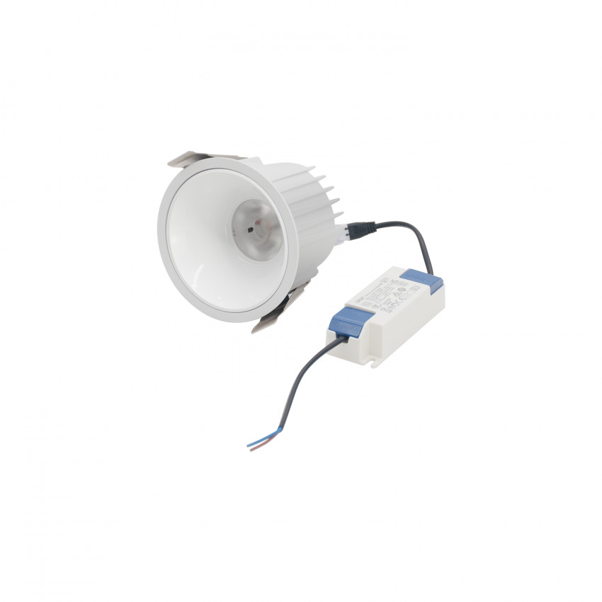 Product of 12W Round LED Downlight LIFUD UGR15 with Ø75 mm Cut Out in White 