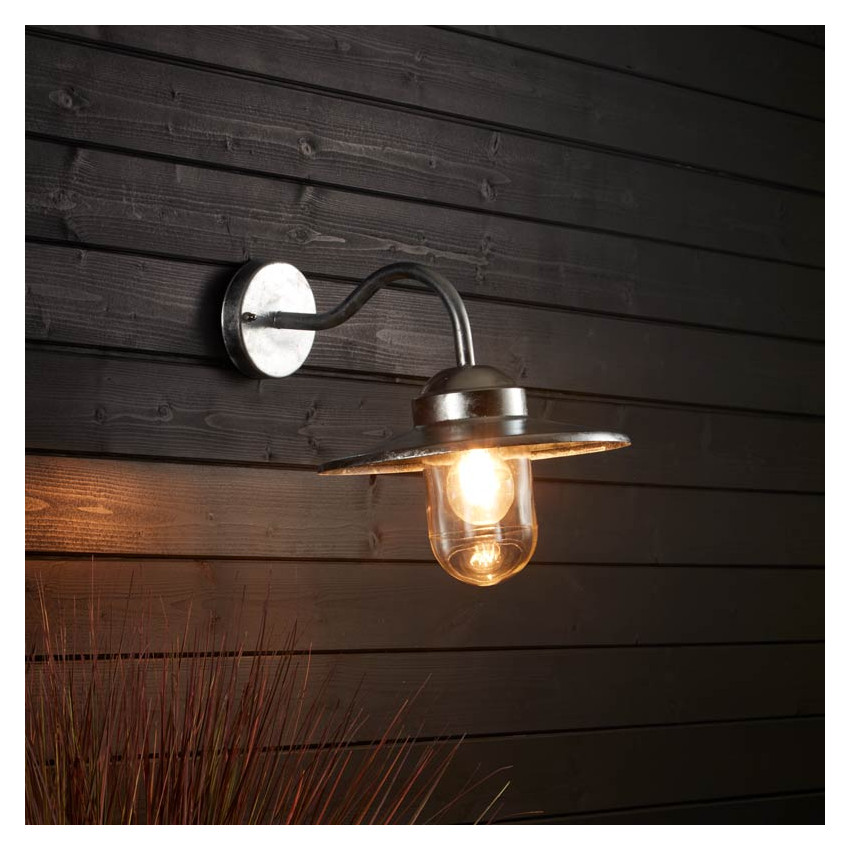 Product of Perth Galvanised Steel Outdoor LED Wall Lamp 