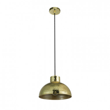 Hammered Gold/Silver Pendant Lamp