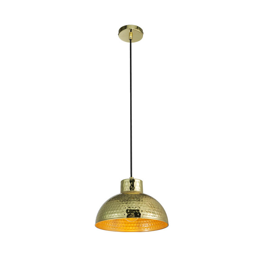 Product of Hammered Gold/Silver Pendant Lamp 