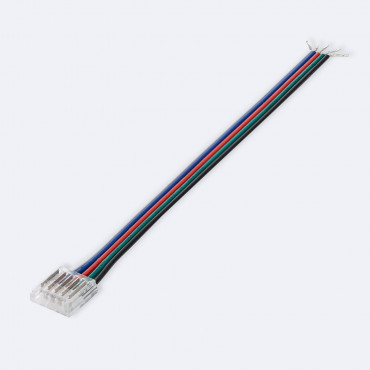 Product Hippo Connector met kabel voor LED Strip RGBW 12/24V DC SMD IP20 Breedte 12mm