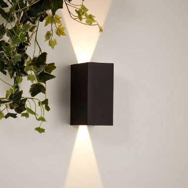 Edit Alton LED Outdoor Up & Down Wall Light - Black