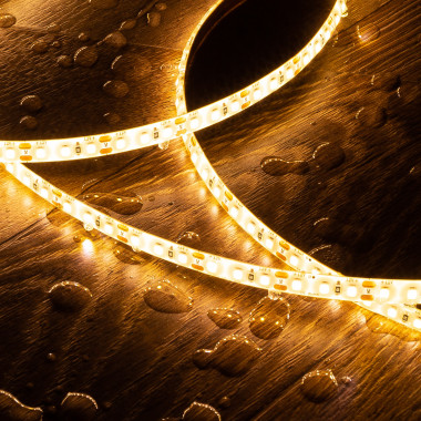 Product of 5m 12V DC SMD5050 LED Strip 120LED/m 8mm Wide Cut at Every 10cm IP65