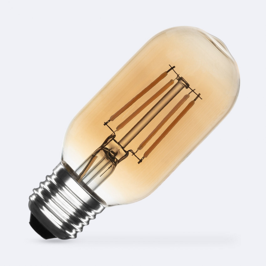 Product van LED Lamp Filament Dimbaar E27 4W 470 lm T45 Gold