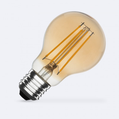 8W E27 A60 Gold Filament LED Bulb 1055lm