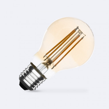 Lampadina Filamento LED E27 8W 1055 lm Regolabile A60 Oro
