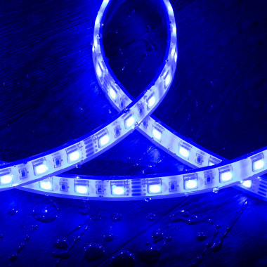 Product of 24V DC RGB SMD Silicone FLEX LED Strip 60LED/m 12mm Wide Cut at Every 10cm IP68