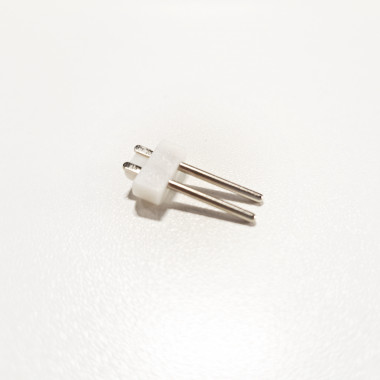 2-pins Connector voor Mono Color  Zelfregulerend LED-strip met SMD-chip en een breedte van 12 mm.