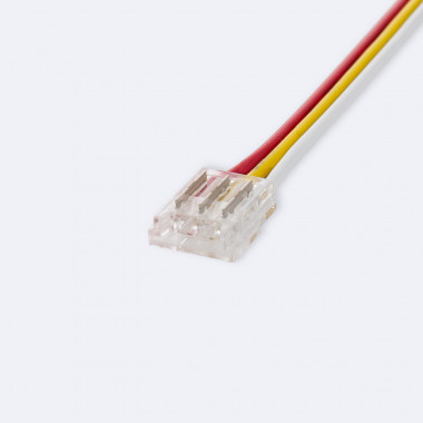 Product van Dubbele Hippo connector met kabel voor LED Strip CCT 24V DC COB IP20 Breedte 10mm