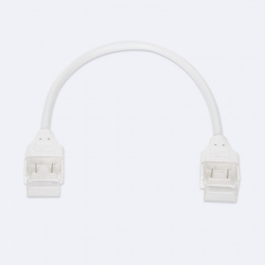 Dubbele Hippo Connector met kabel voor Zelfregulerend  LED Strips aansluiten   220V AC SMD Silicone FLEX 12mm breed.