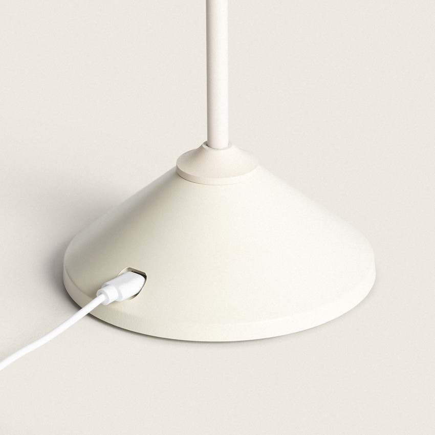 Product van Tafellamp LED 3W Draagbaar Metaal met USB met Oplaadbare Accu