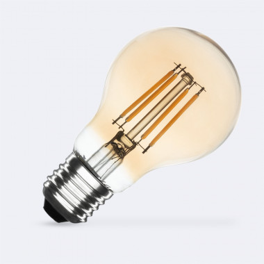 LED-Glühbirne Filament E27 6W 720 lm Dimmbar A60 Gold