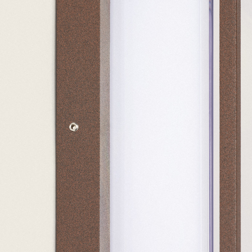 Produit de Applique murale extérieur LED à double diffuseur sélectionnable Arelien 12 W en aluminium CCT