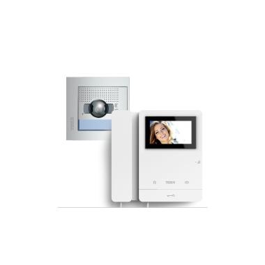 2 House 2-Wire Video Door Entry Kit with SFERA NEW Panel and Serie 8 Monitor TEGUI 378112
