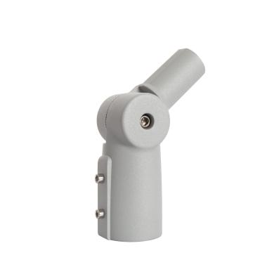 Adjustable 90º Grey Street Lighting Support Ø44