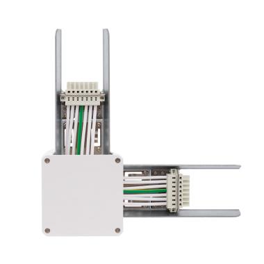 L-connector voor de Trunking LED linear bar